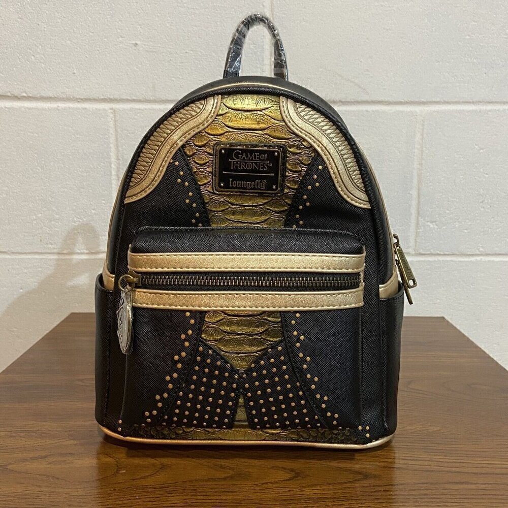 Loungefly Game Of Thrones Queen Cersei Armor Mini Backpack Limited Edition 2022‎